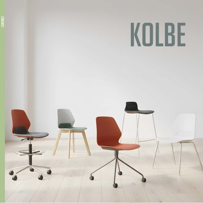 Kolbe, silla de visita en ambiente de oficina
